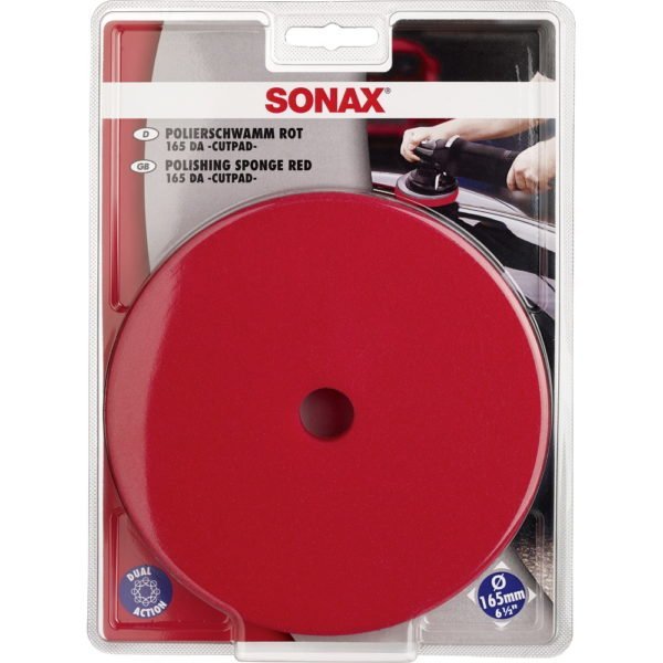 SONAX-Polishing-Sponge-red165-DA-CutPad