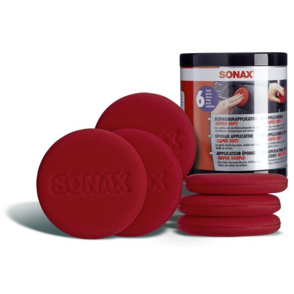 SONAX Sponge Applicator - Super Soft (6 pack)