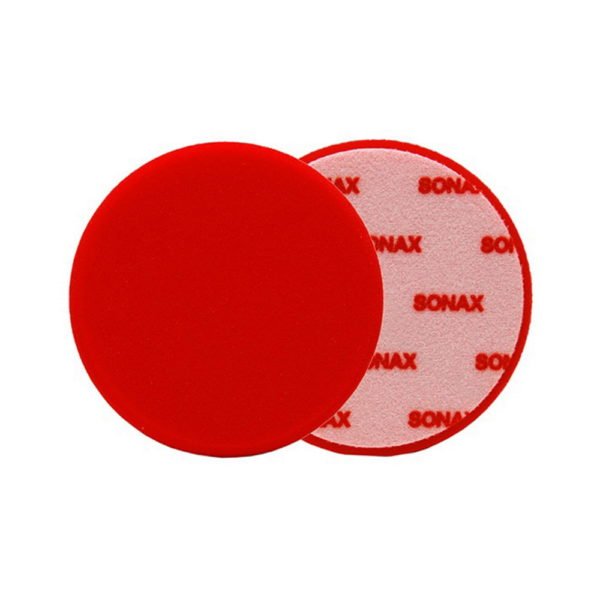 Sonax Polishing Sponge Red 160 (Hard) Front and Back