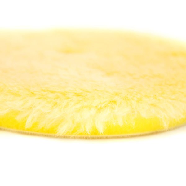 Rupes Medium Wool Polishing Pad - 145mm closeup