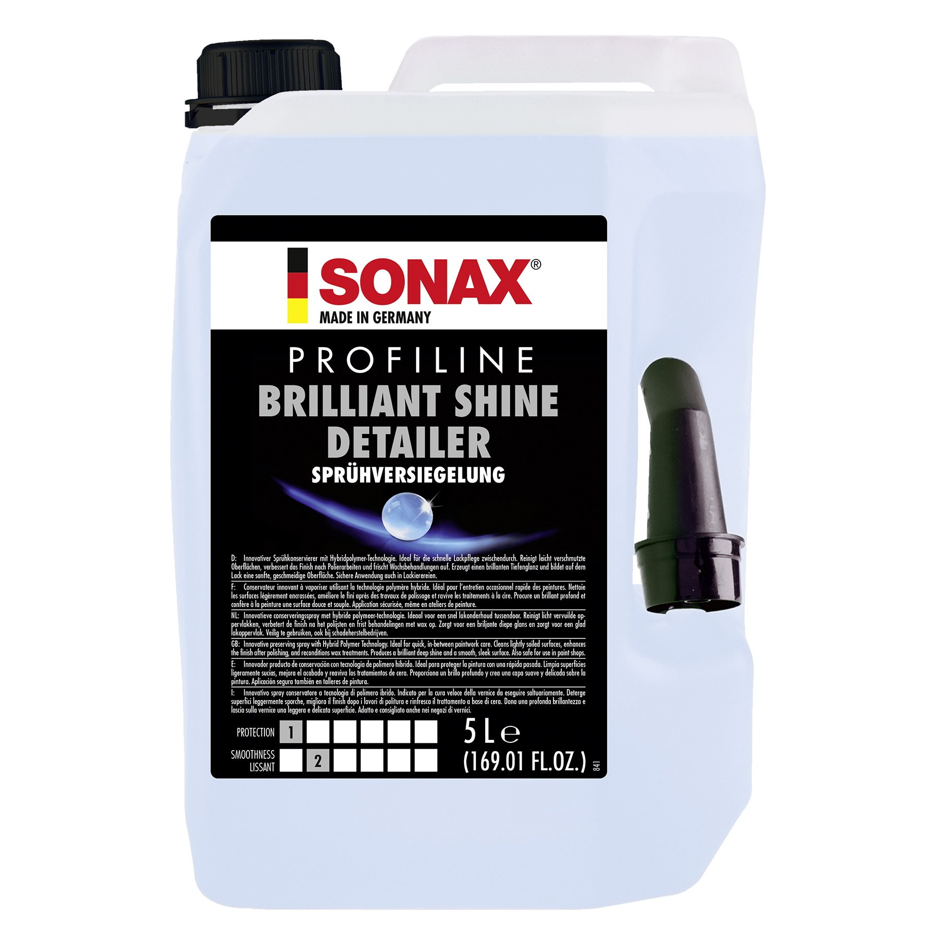 SONAX PROFILINE Brilliant Shine Detailer 5L at Cullen Car Care Shop - Car Detailing Products in Ireland